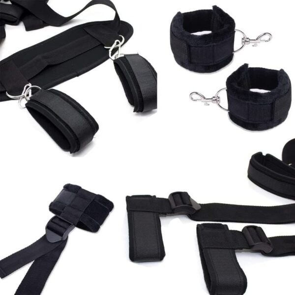 Sex Hand Cuff Sex Accessories for Adults Couples BDSM Bondage Restraints Kit Toys Sex Furniture Handcuffs Set for Bedroom Sex Restraint Set for Women M190 - Image 5