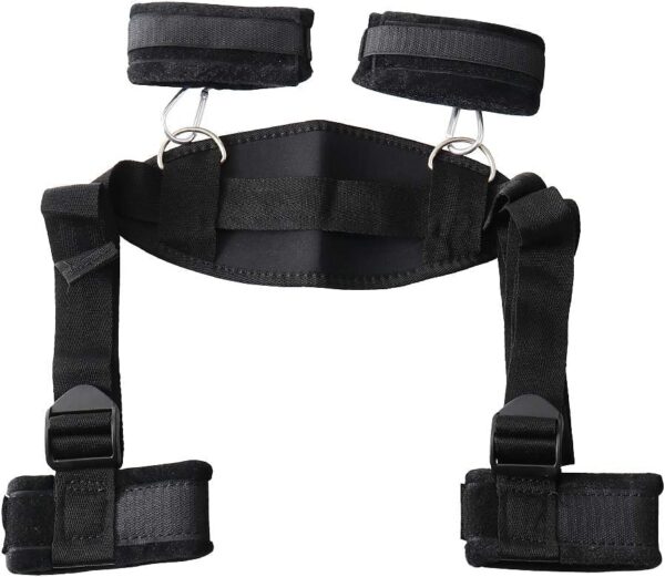 Sex Hand Cuff Sex Accessories for Adults Couples BDSM Bondage Restraints Kit Toys Sex Furniture Handcuffs Set for Bedroom Sex Restraint Set for Women M190 - Image 2